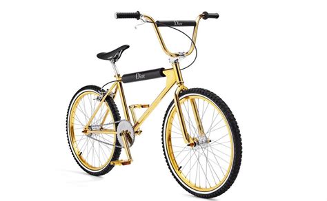 gold dior bike